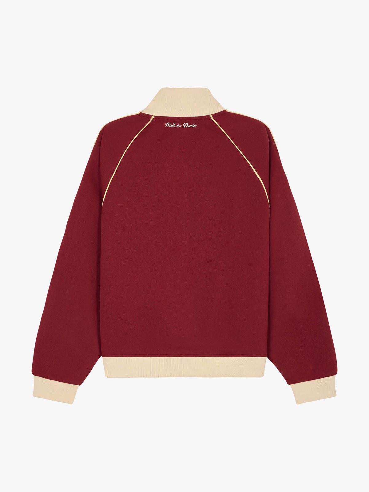 The Signature burgundy jogging jacket