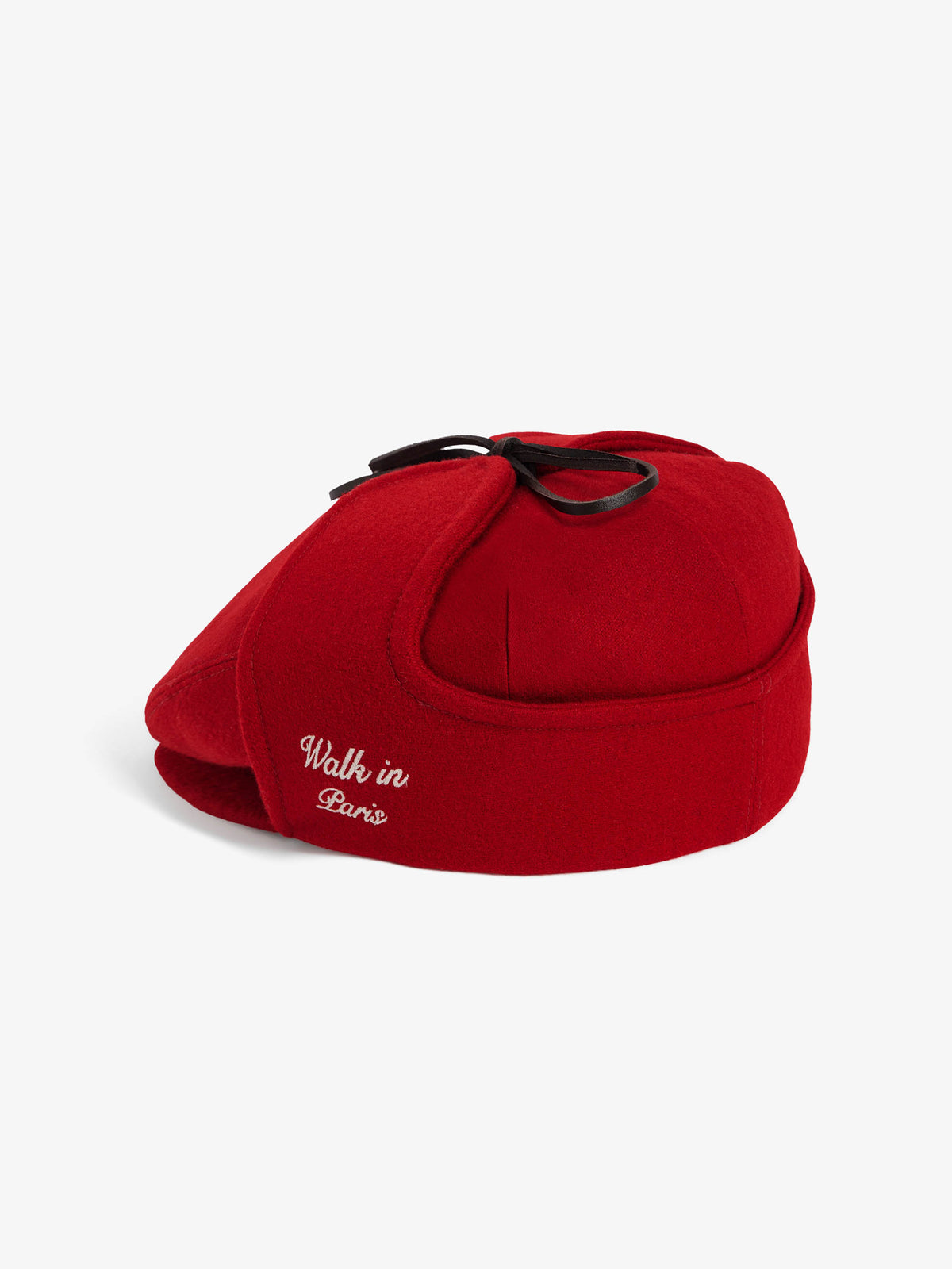 The red Sherlock beret