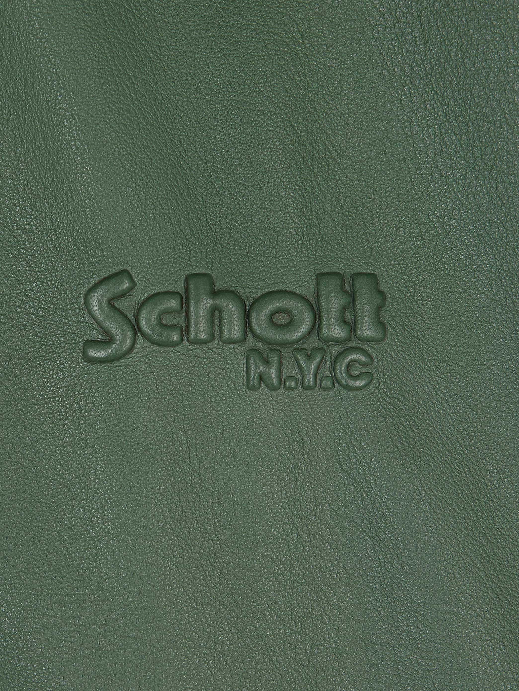 Walk in Paris X Schott NYC ® - The green flight jacket 4