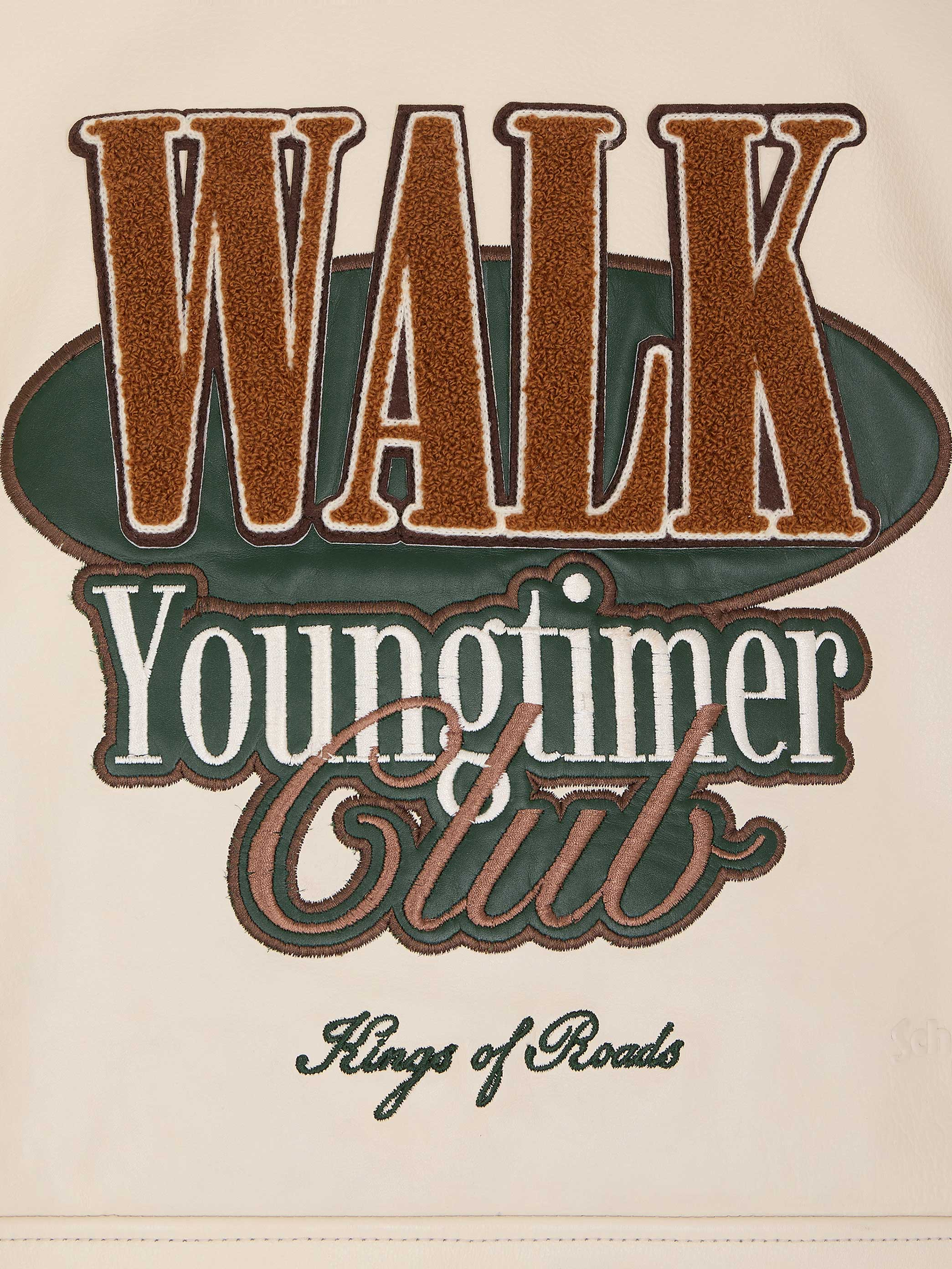 Walk in Paris X Schott NYC ® - The beige Youngtimer flight jacket 4
