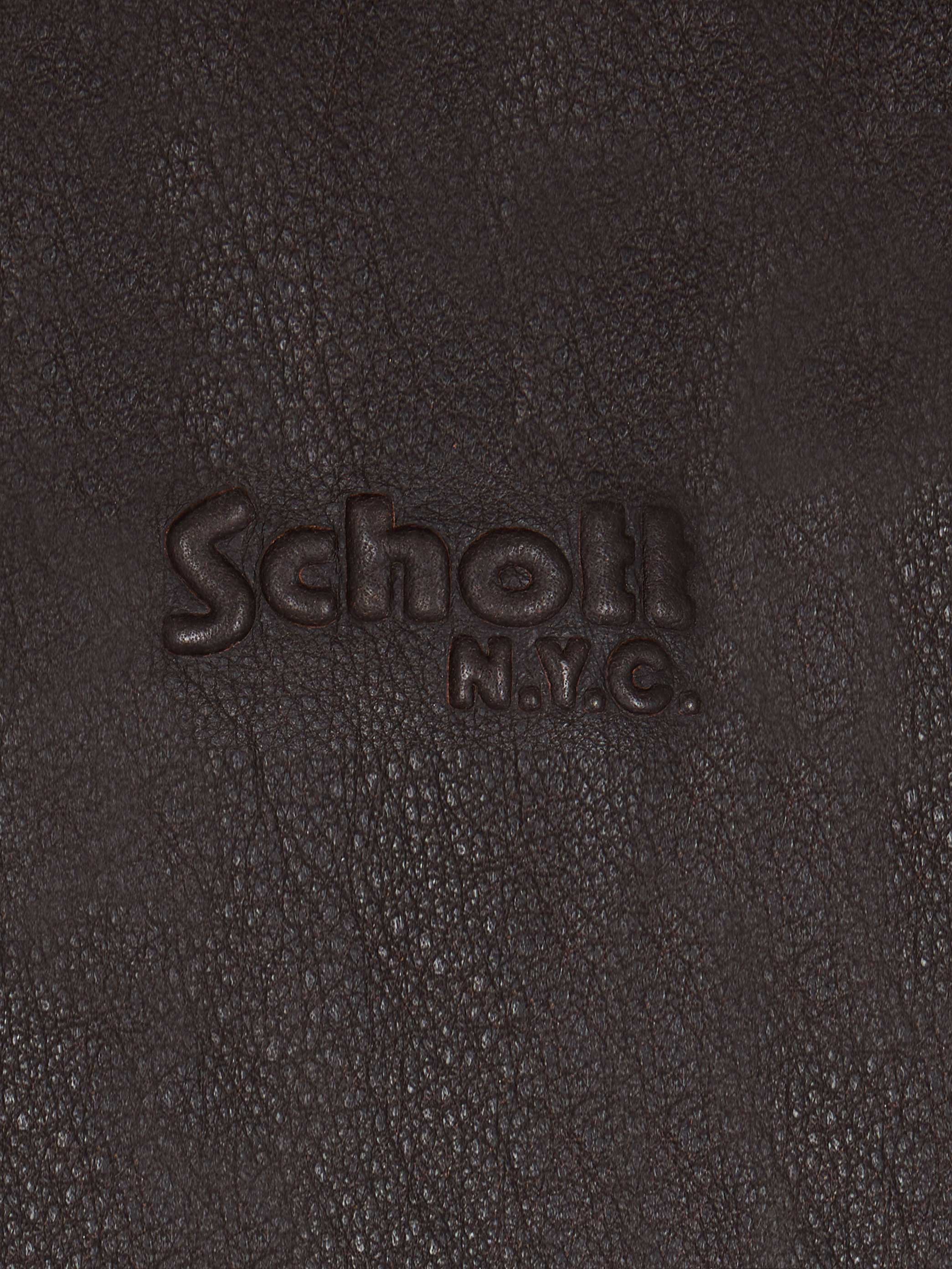 Walk in Paris X Schott NYC ® - The Youngtimer brown flight jacket 7