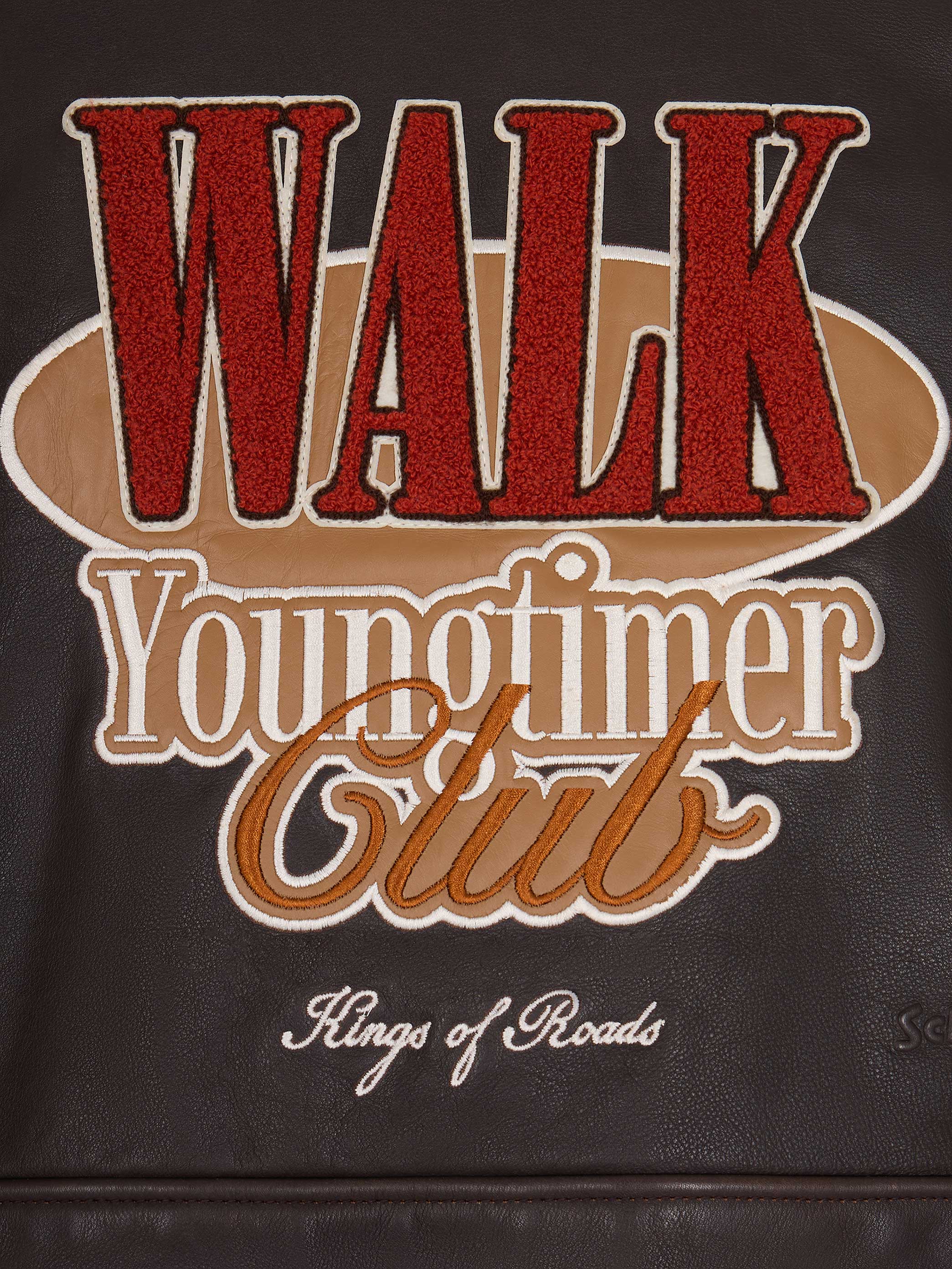 Walk in Paris X Schott NYC ® - The Youngtimer brown flight jacket 4