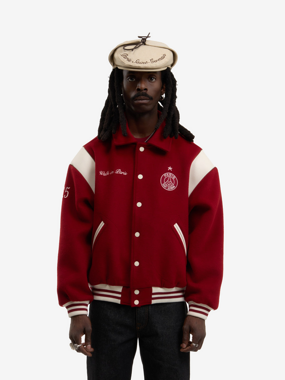 La Varsity Jacket Paris Saint-Germain & Walk in Paris