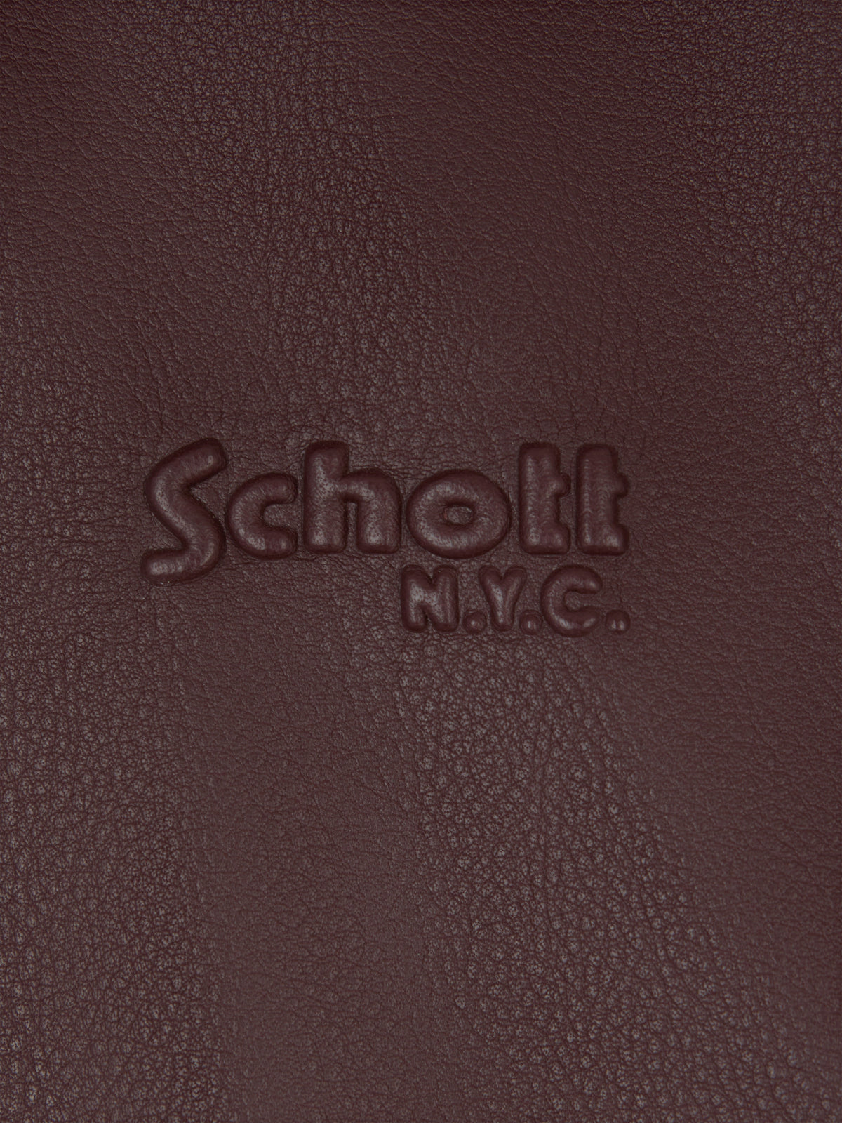 Walk in Paris x Schott NYC ® - La flight jacket bordeaux