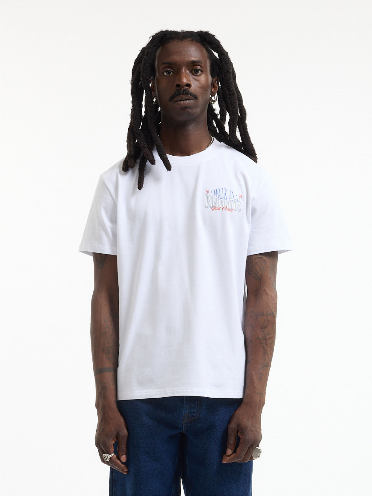 The white "Walk in Biarritz" t-shirt