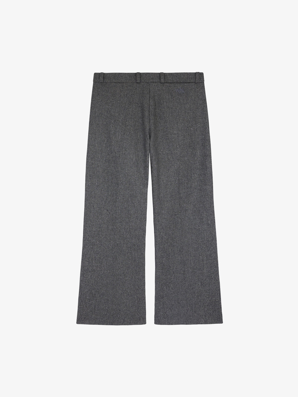 Le pantalon de costume flare gris