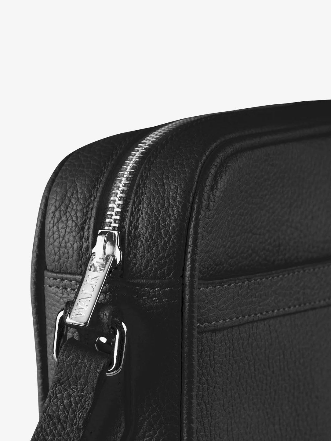 THE BLACK LEATHER BAG
