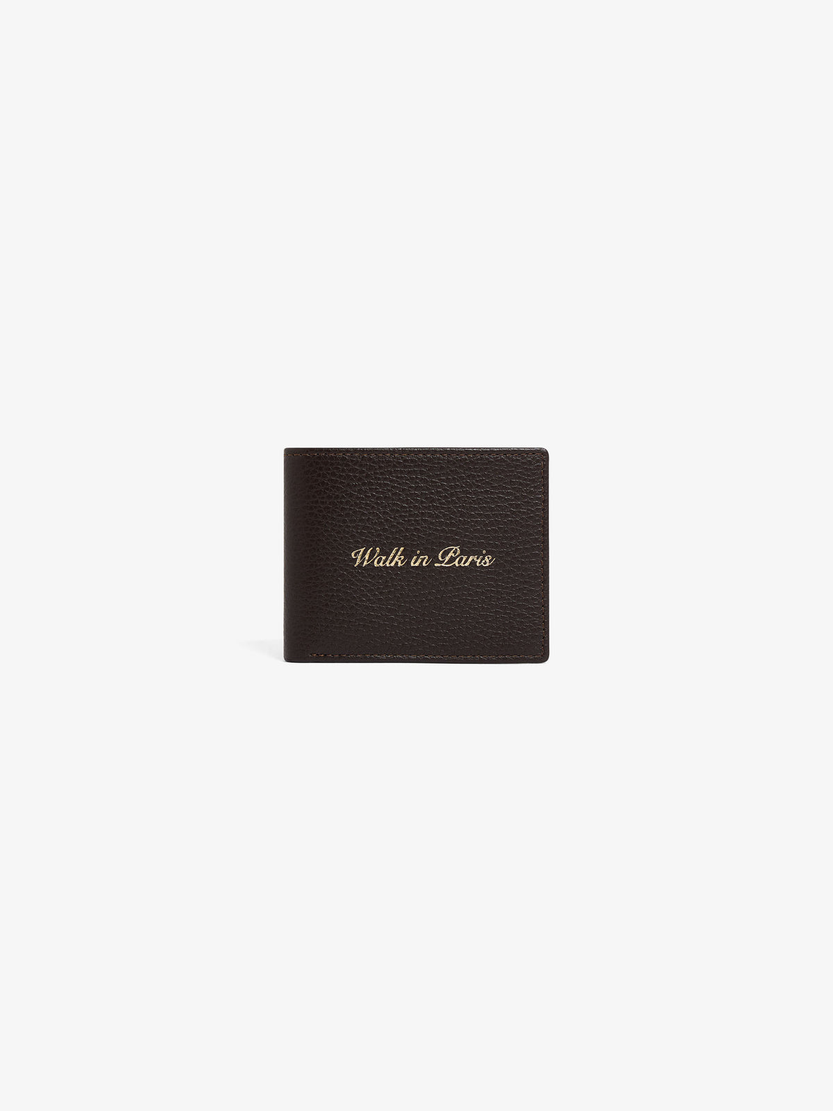 Le portefeuille marron
