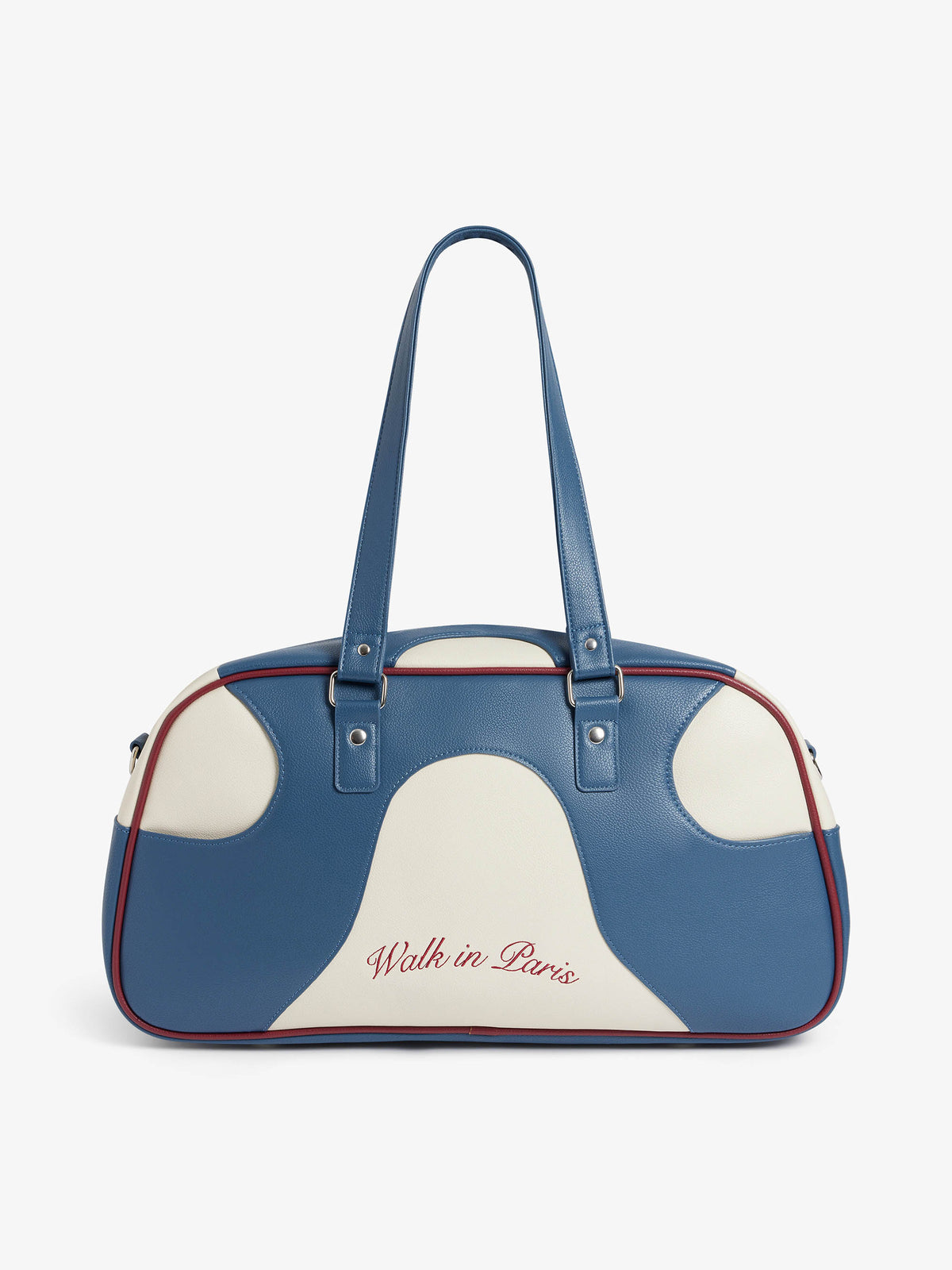 Le sac de voyage bleu