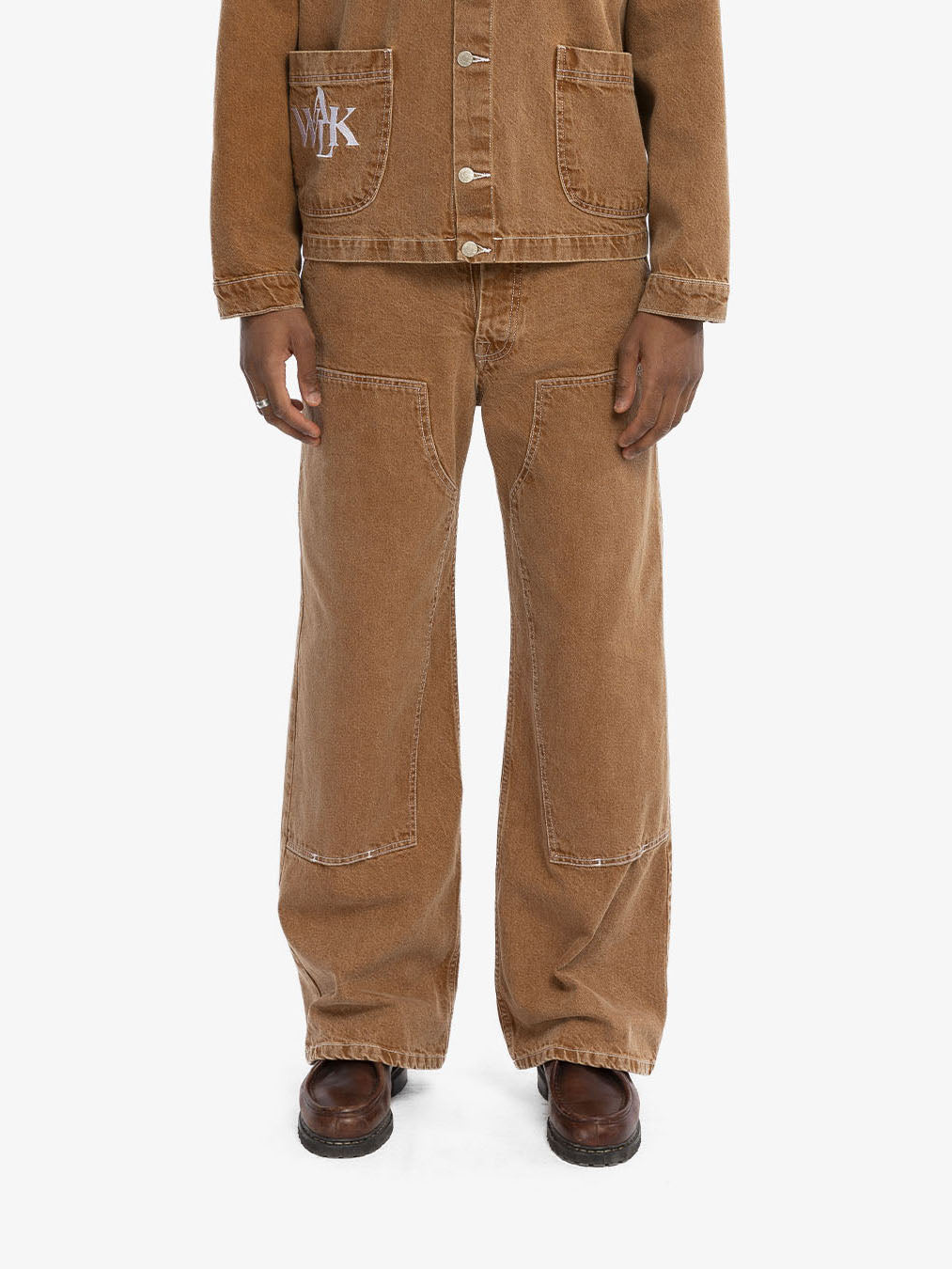 Le pantalon de menuisier marron