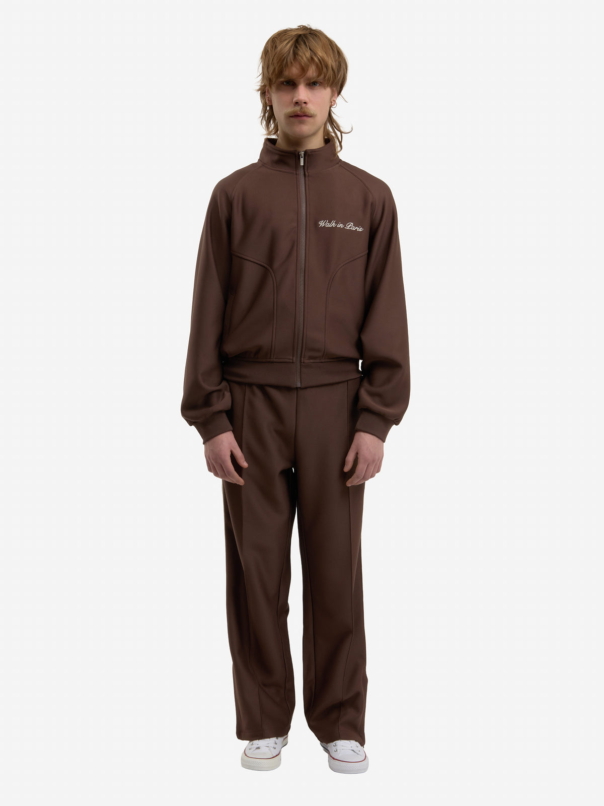 La veste de jogging Héritage marron