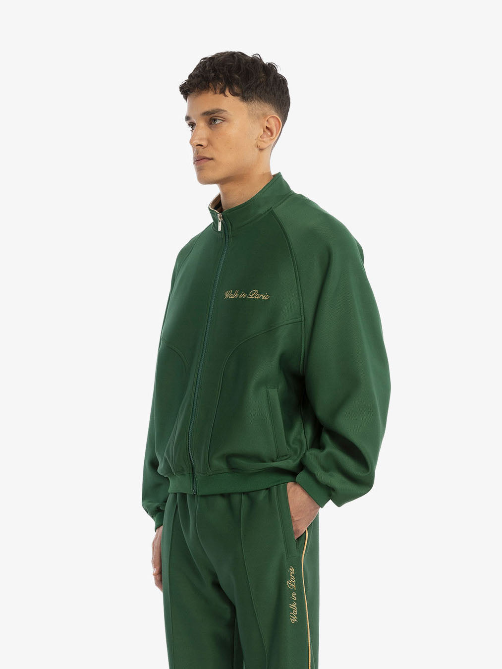 The green heritage jogging jacket