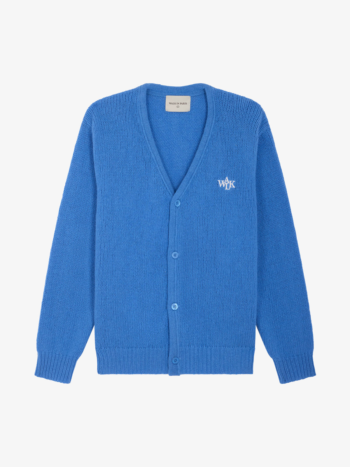 Le cardigan bleu clair