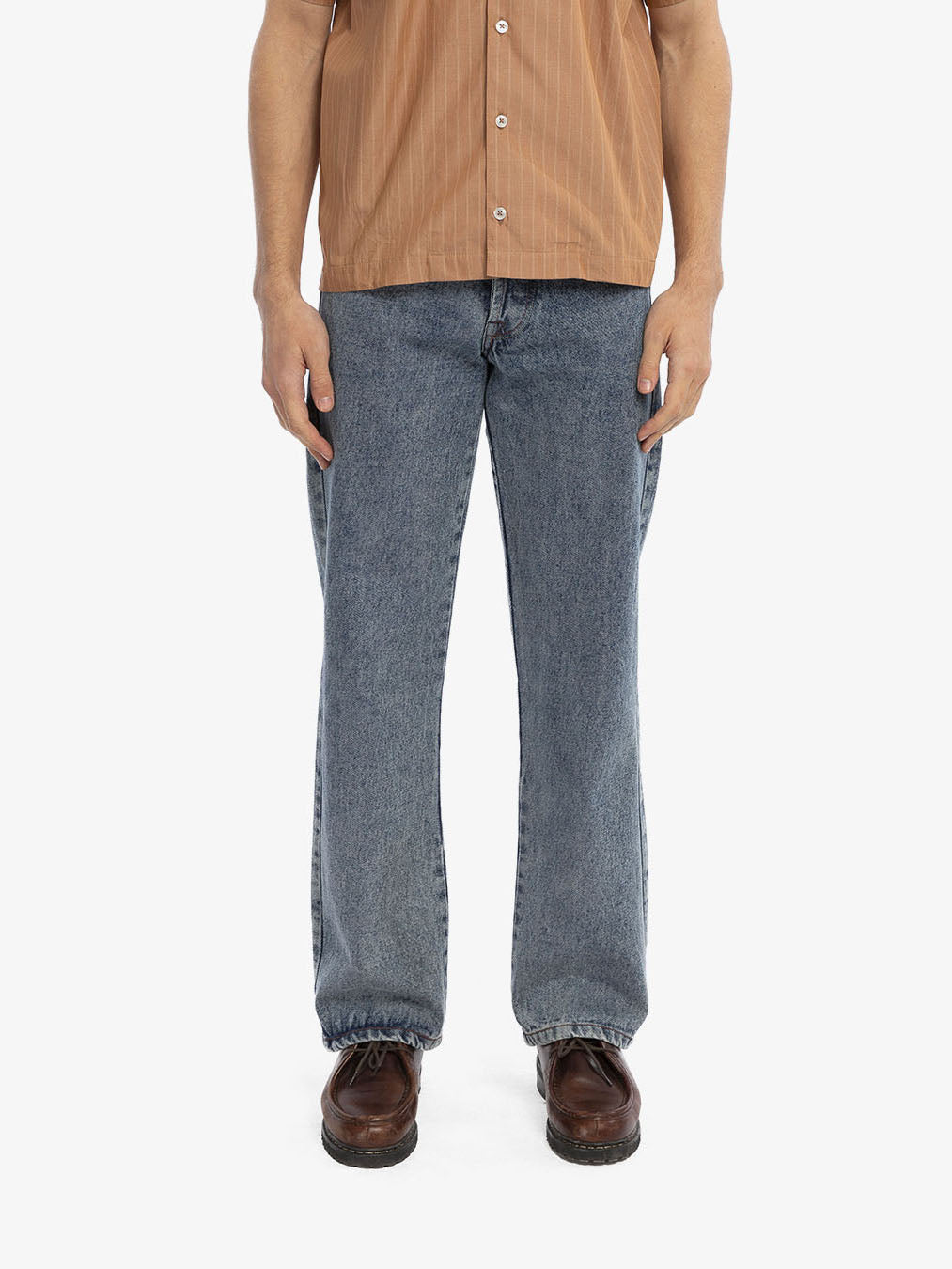 Le jean regular azur