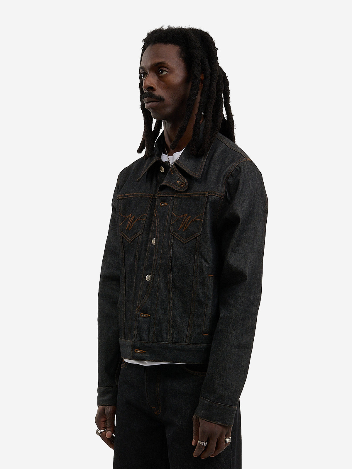 La veste du postier en denim brut