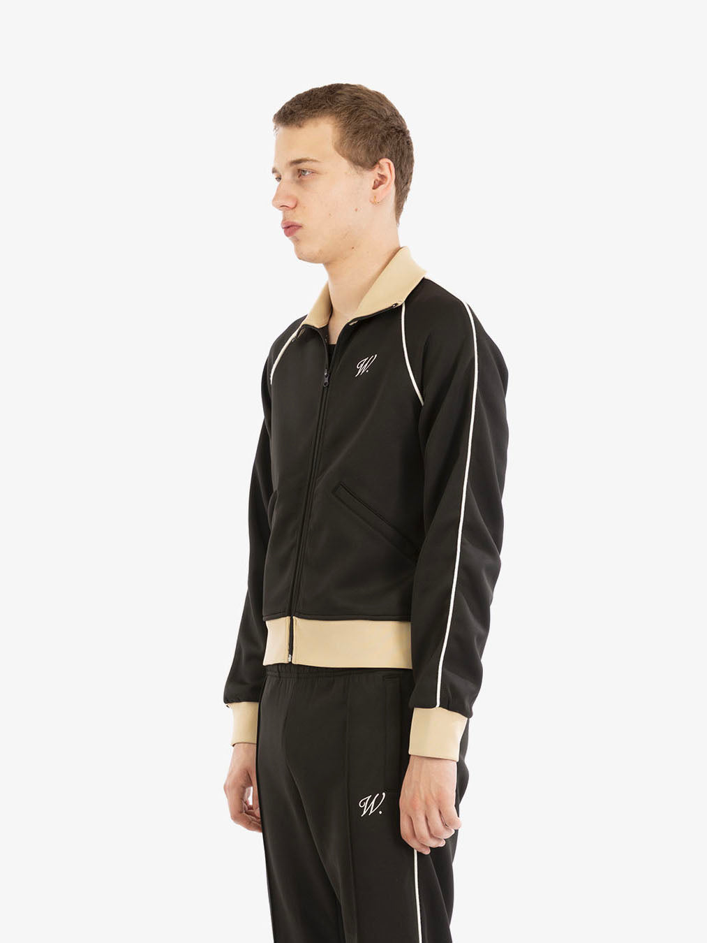 The Signature Black Jogging Jacket
