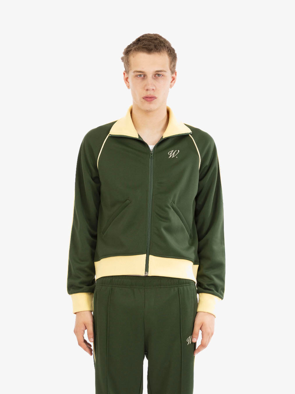 The Signature Green Jogging Jacket