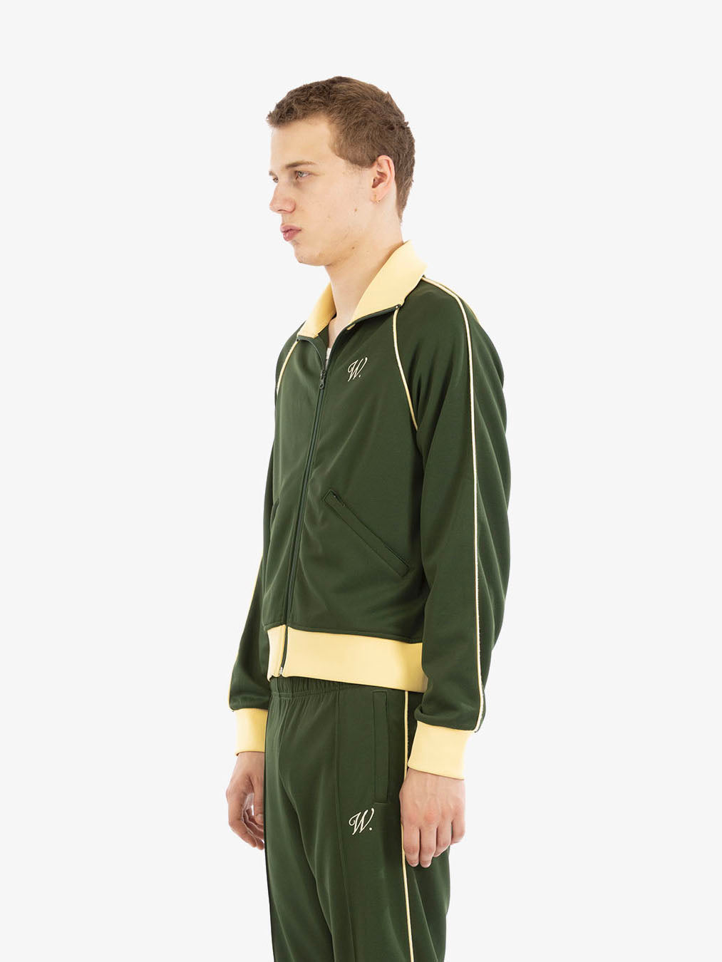 The Signature Green Jogging Jacket