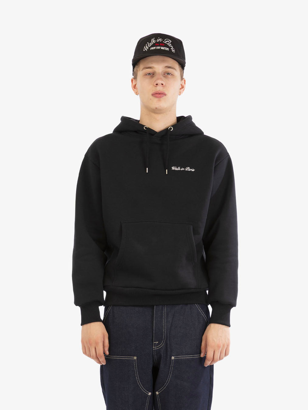 The black Timeless hoodie