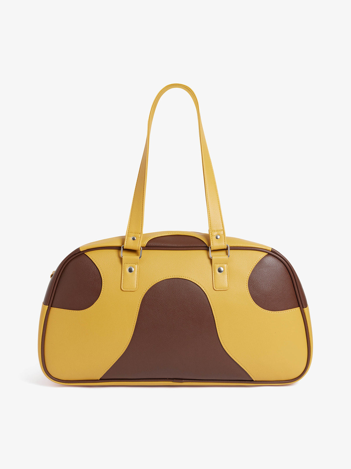 The yellow travel bag