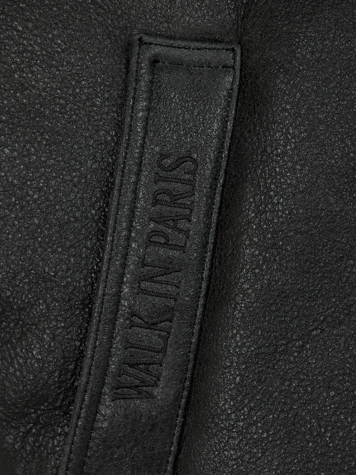Walk in Paris x Schott NYC ® - Le bombardier sans manches vert forêt
