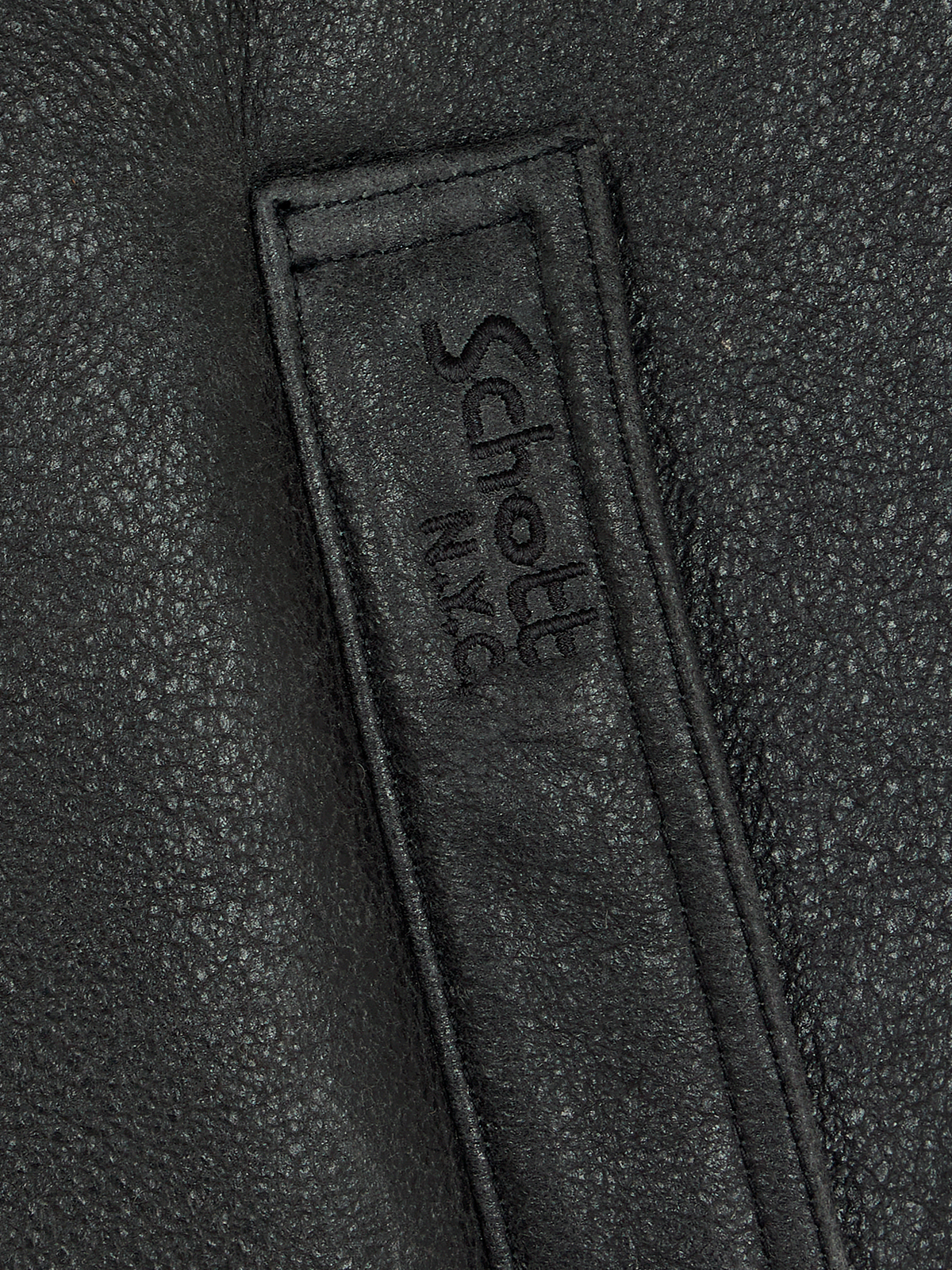 Walk in Paris x Schott NYC ® - Le bombardier sans manches vert forêt
