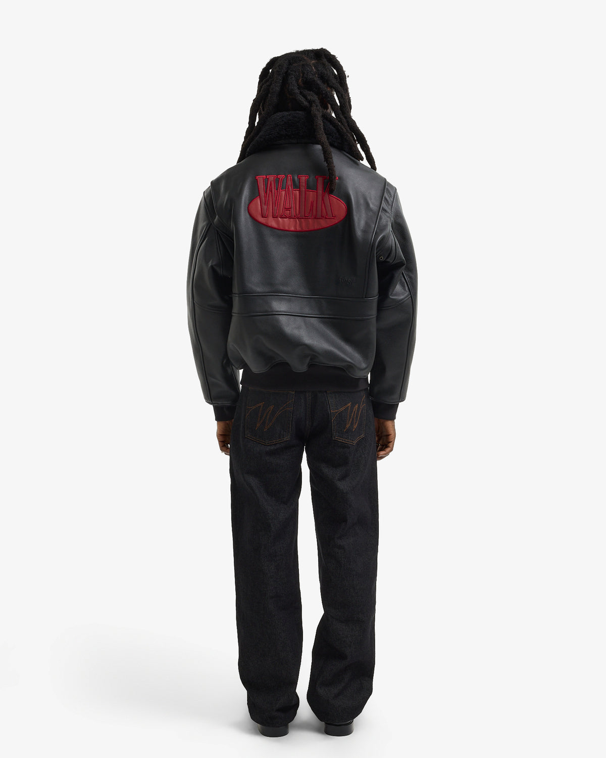 Walk in Paris x Schott NYC ® - La flight jacket onyx