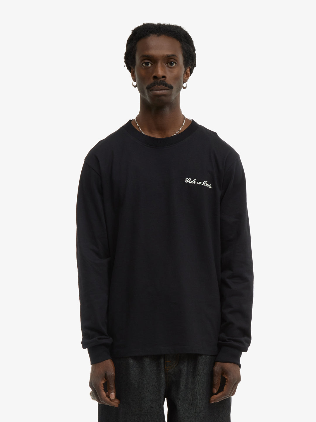 Le t-shirt à manches longues Everyday noir