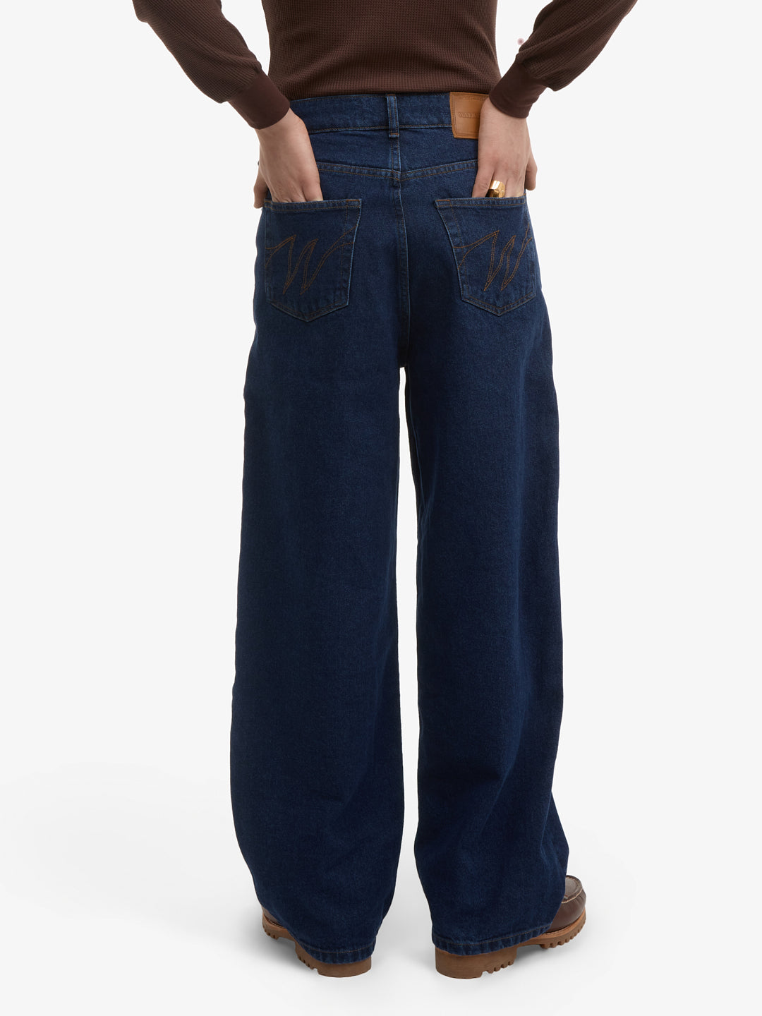Le pantalon baggy en denim Original Wash