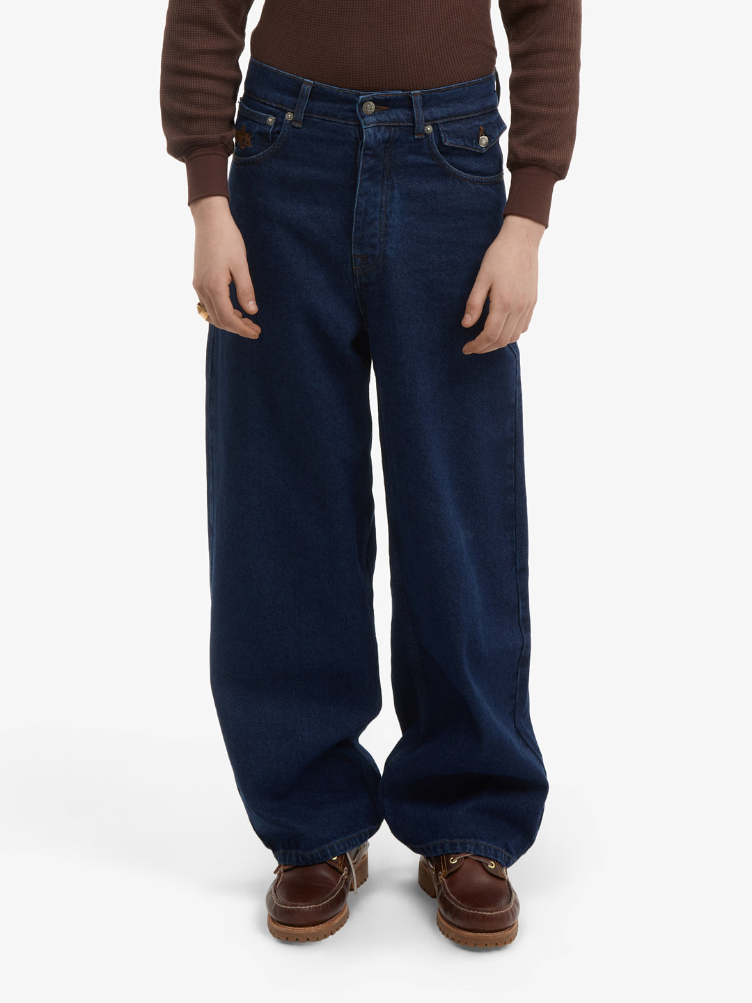 Le pantalon baggy en denim Original Wash