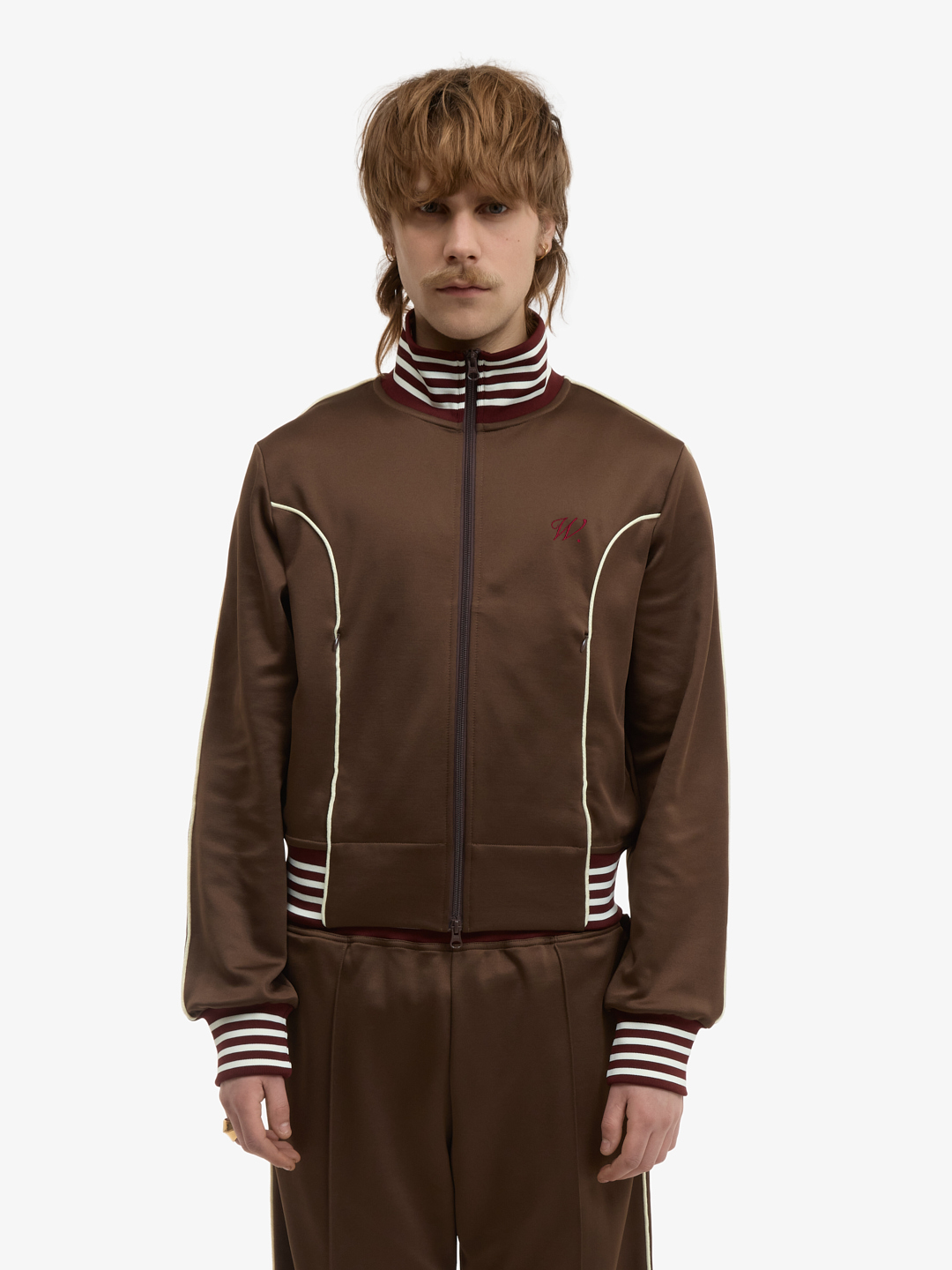 La veste de jogging Club marron