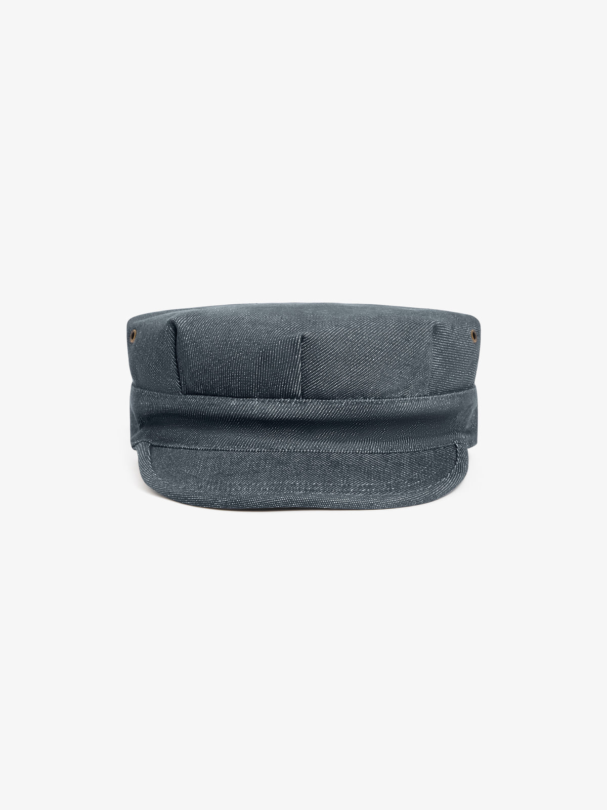 La casquette Cooker en denim brut gris