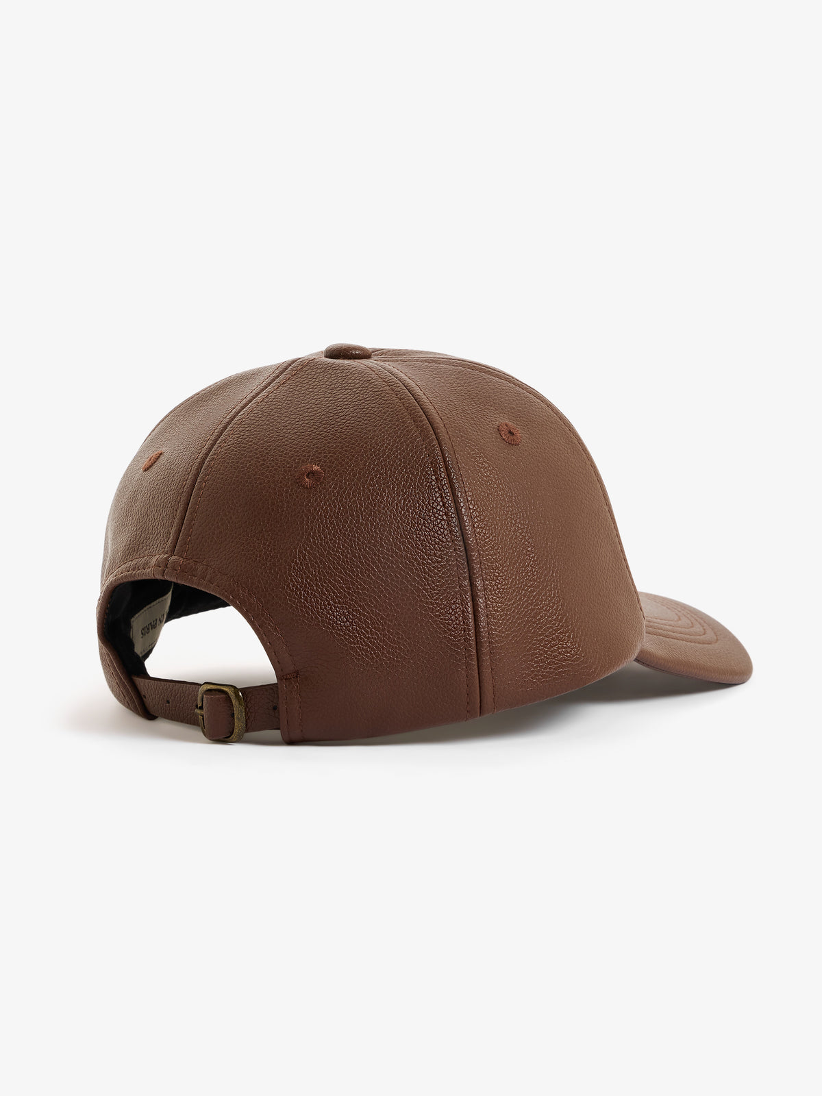 La casquette snapback marron