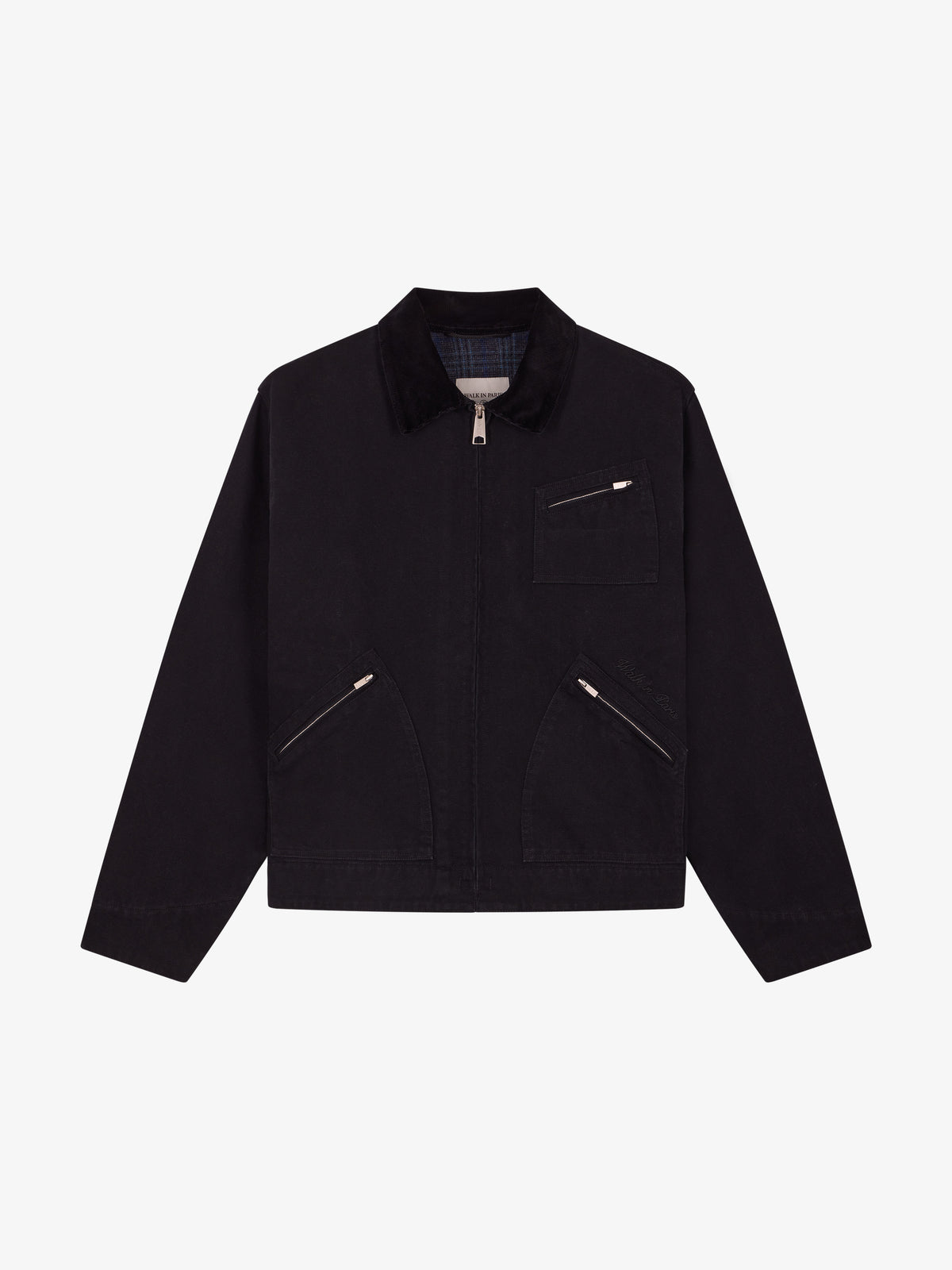 La veste Journeyman en canvas noire