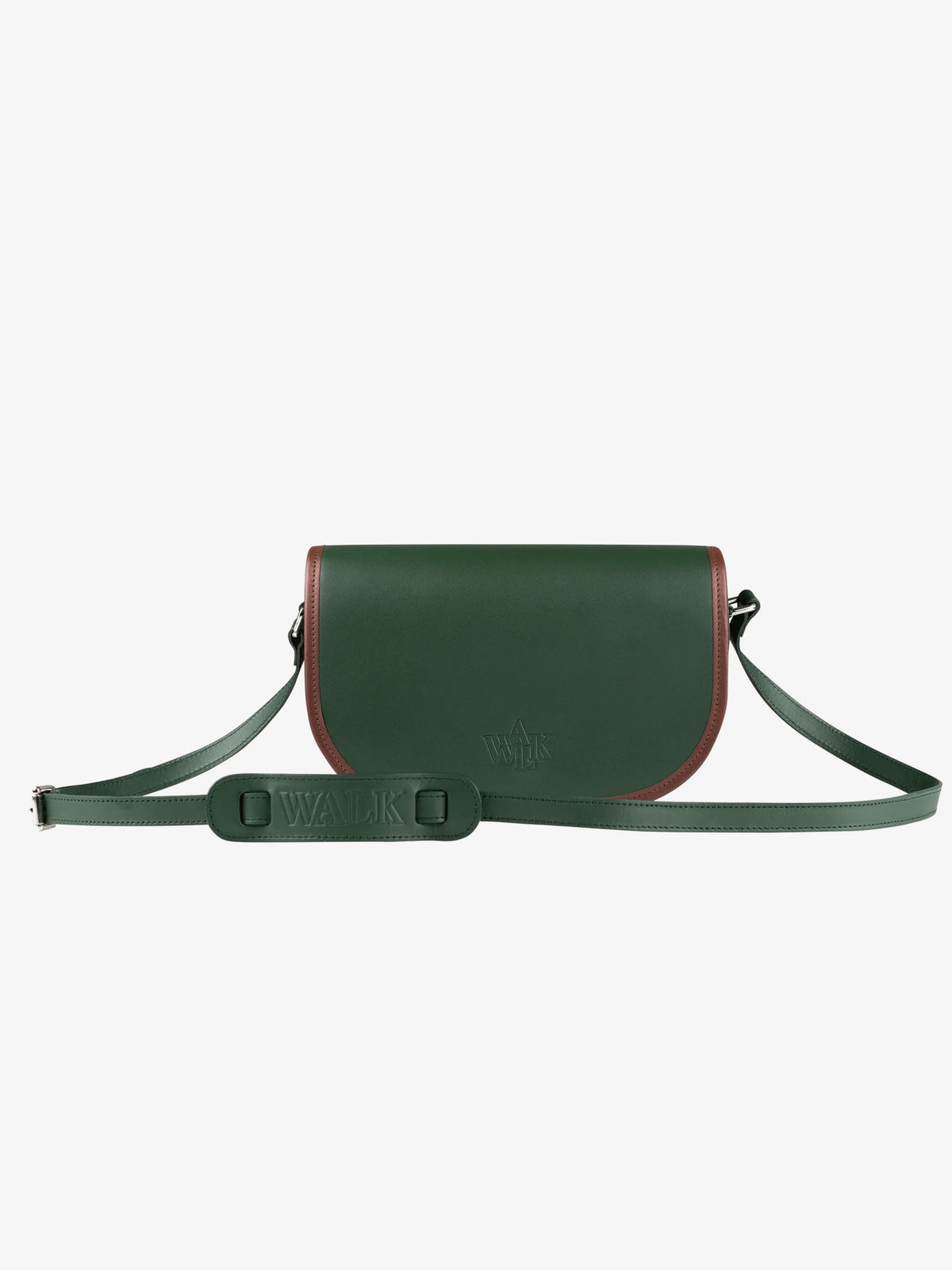 THE FOREST GREEN LEATHER BAG
