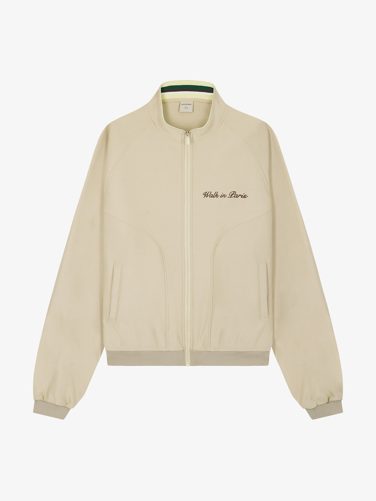 The beige heritage jogging jacket