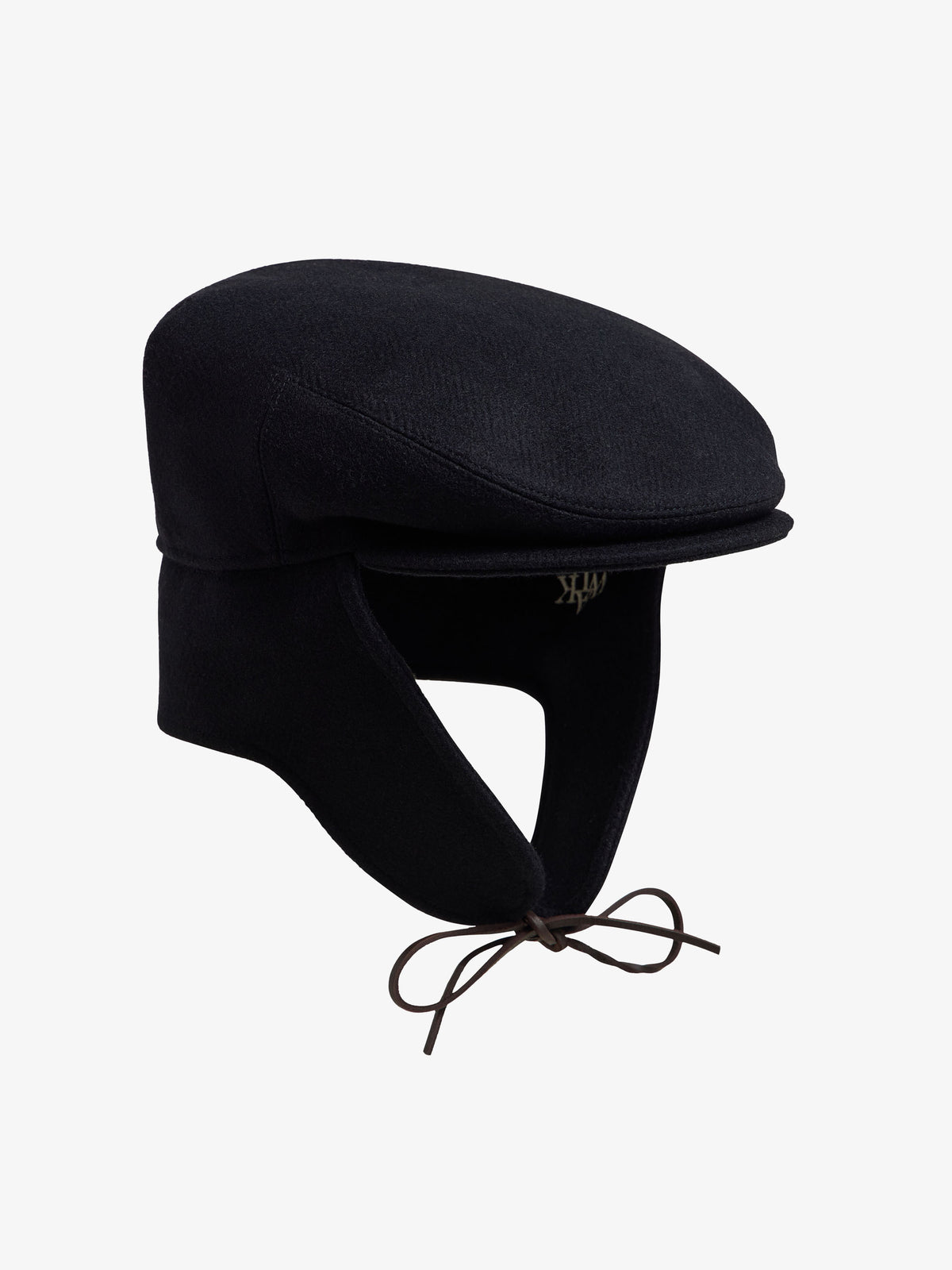 Le béret Sherlock en laine noir