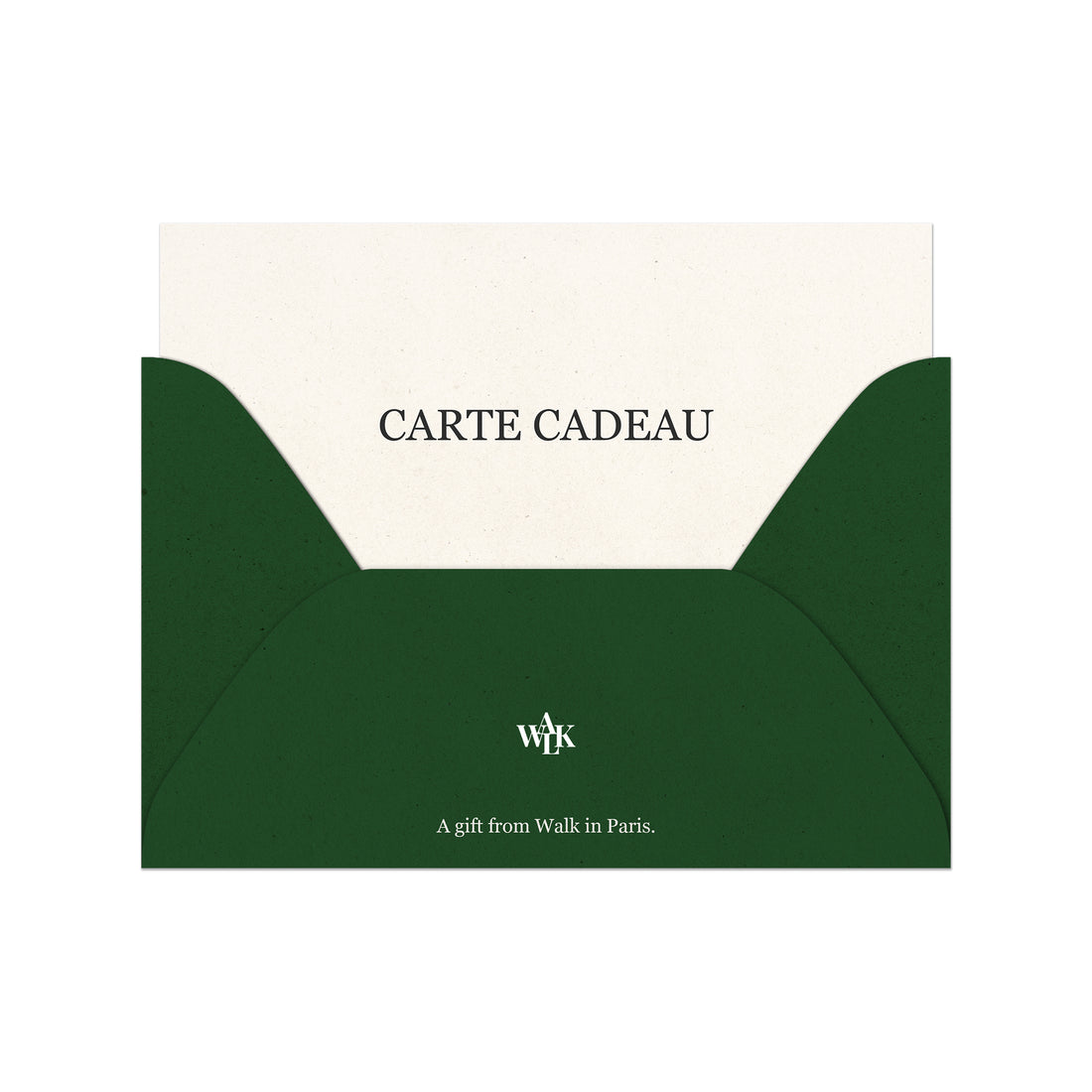 Carte-cadeau Walk in Paris