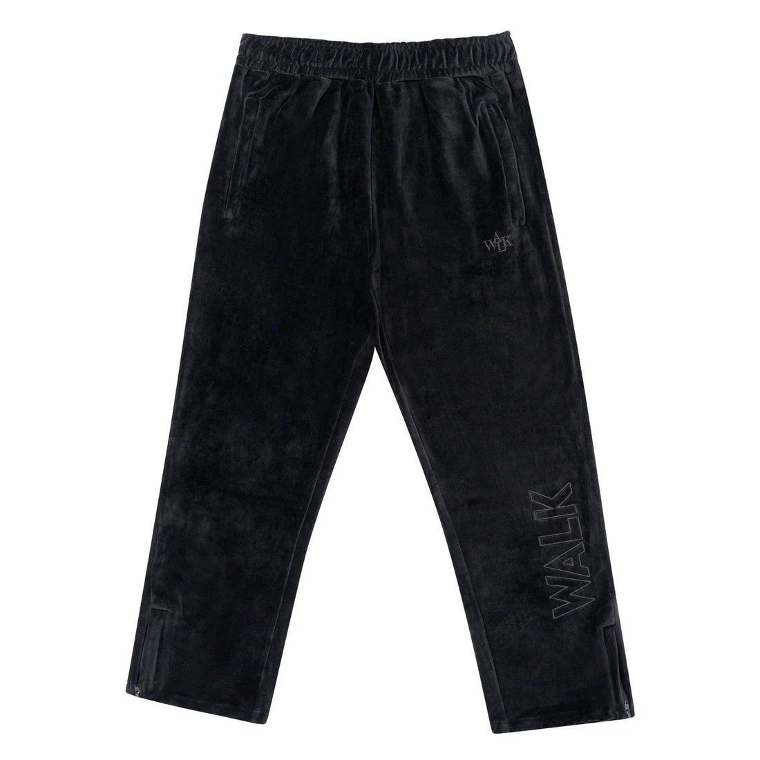 LE JOGGING DE VELOURS NOIR