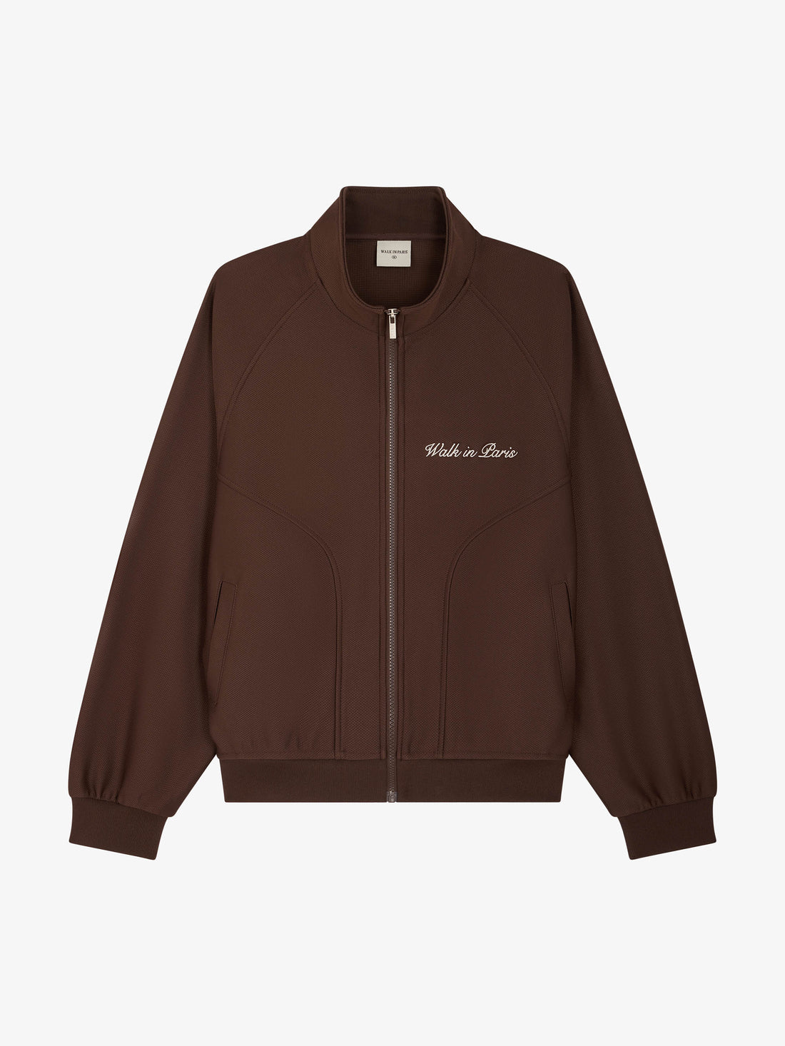The brown Heritage jogging jacket