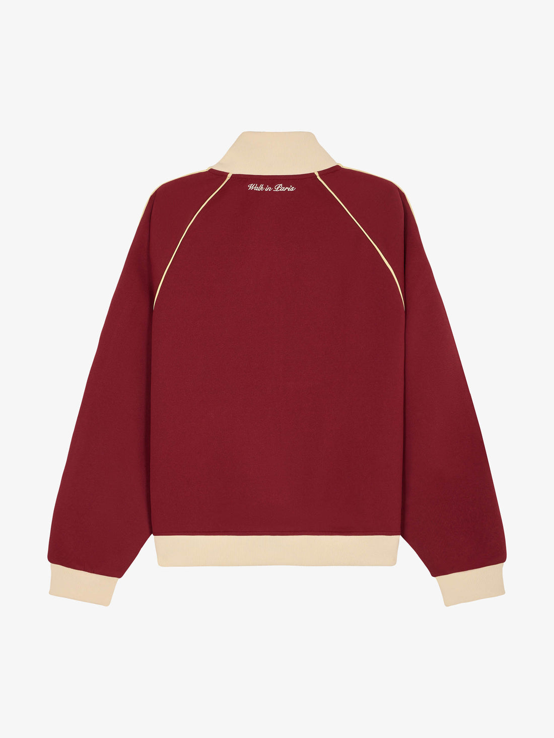 The Signature burgundy jogging jacket