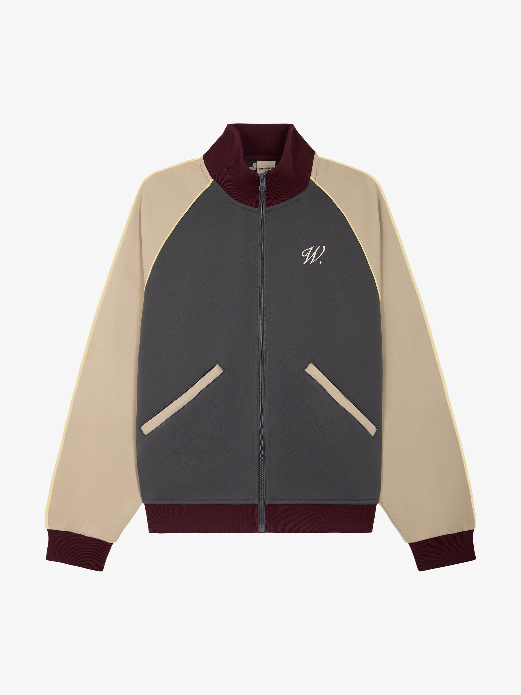 The Signature grey jogging jacket 1