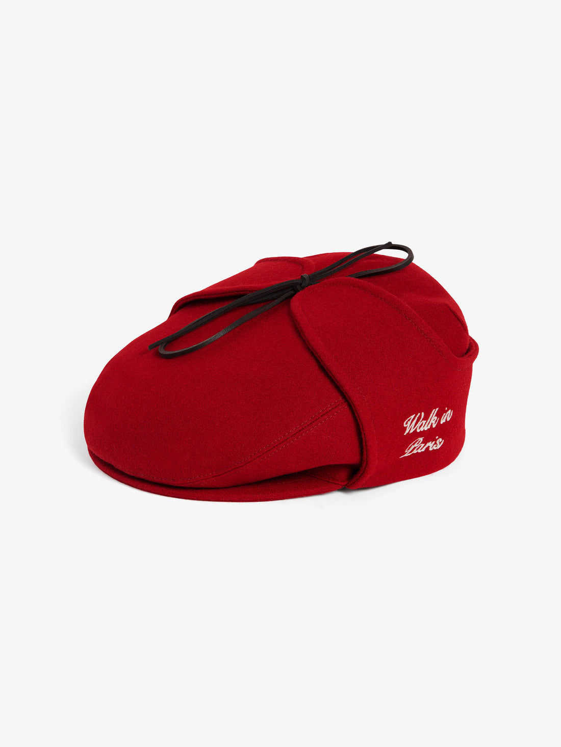 The red Sherlock beret