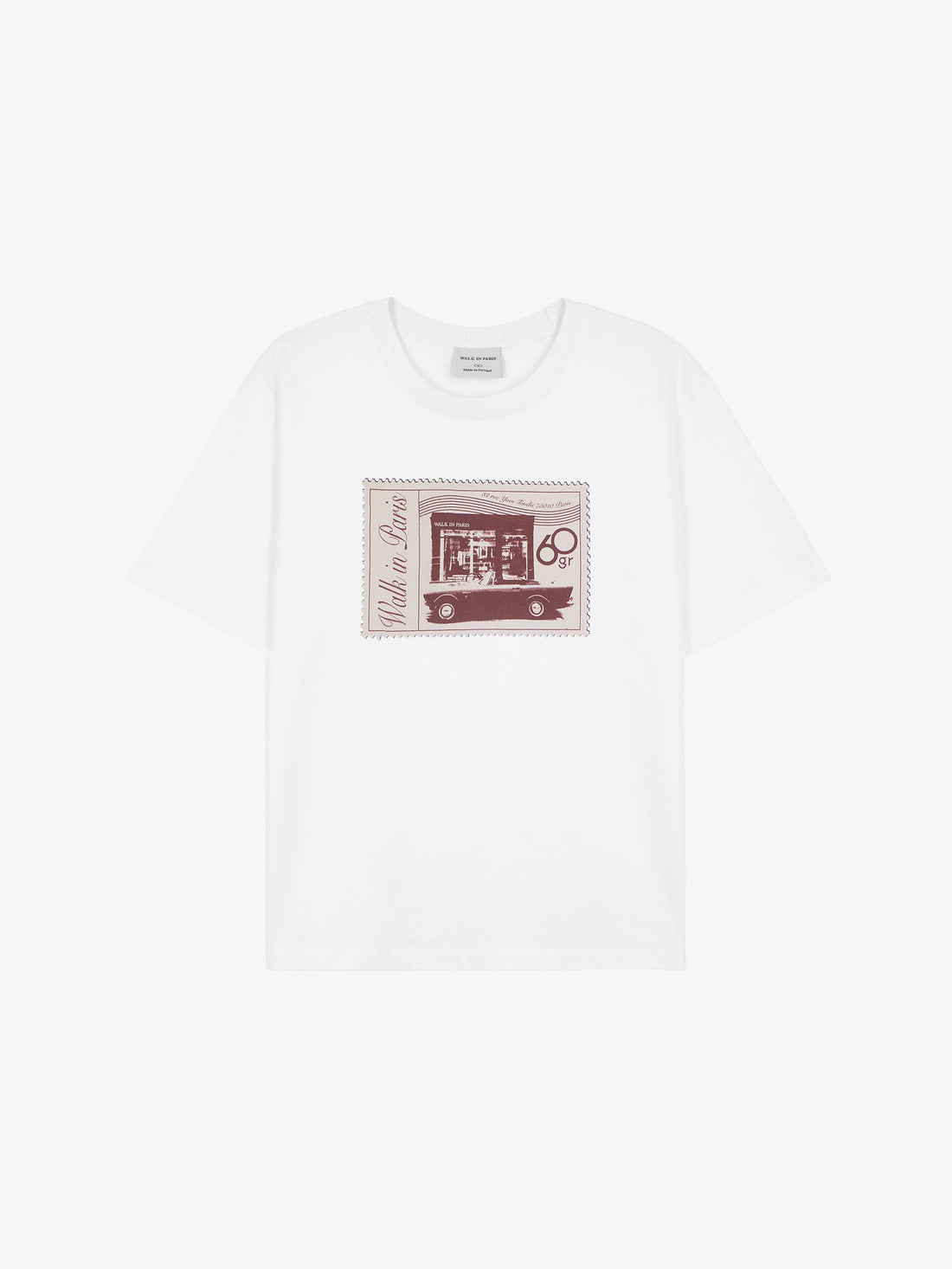 The “Boutique Walk in Paris” stamp t-shirt