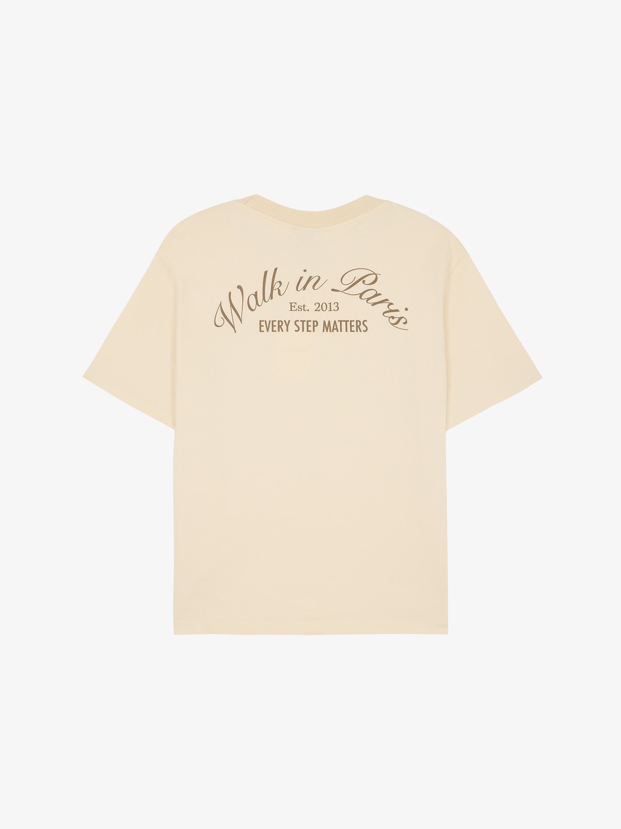The beige Signature t-shirt 2