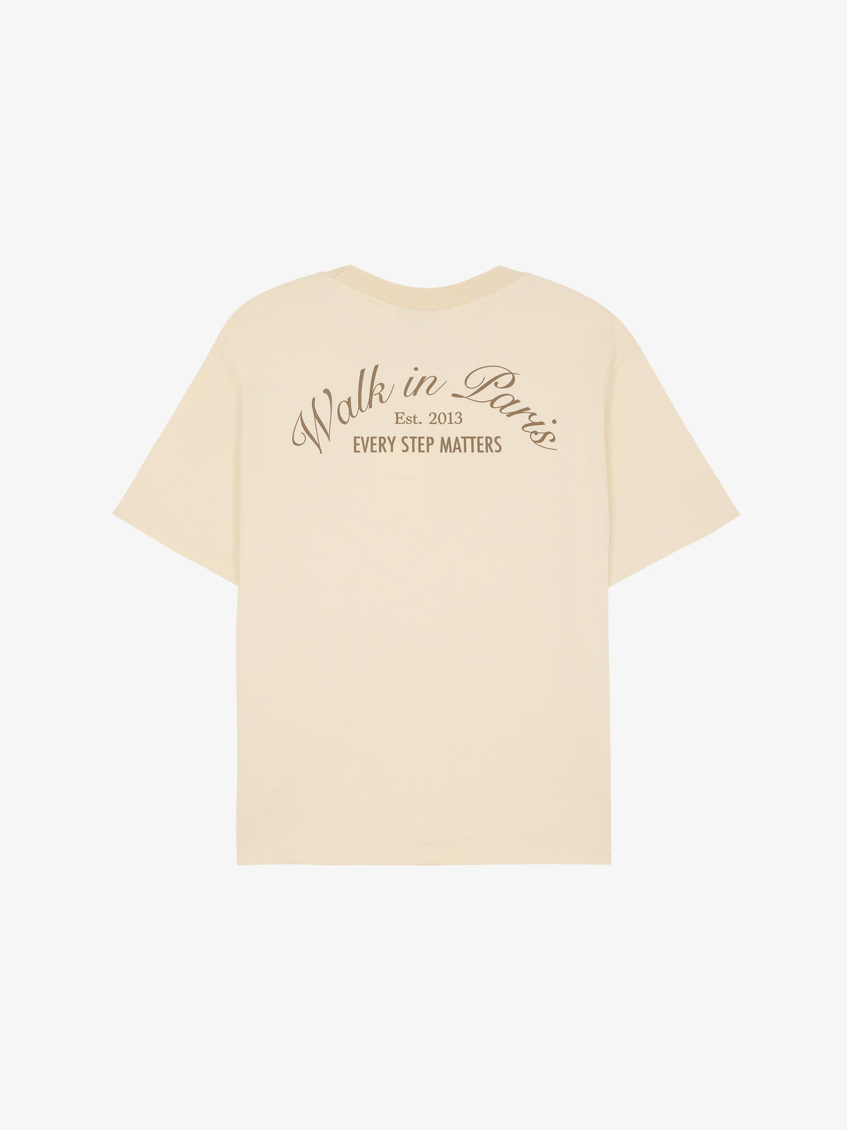 Le t-shirt Signature beige