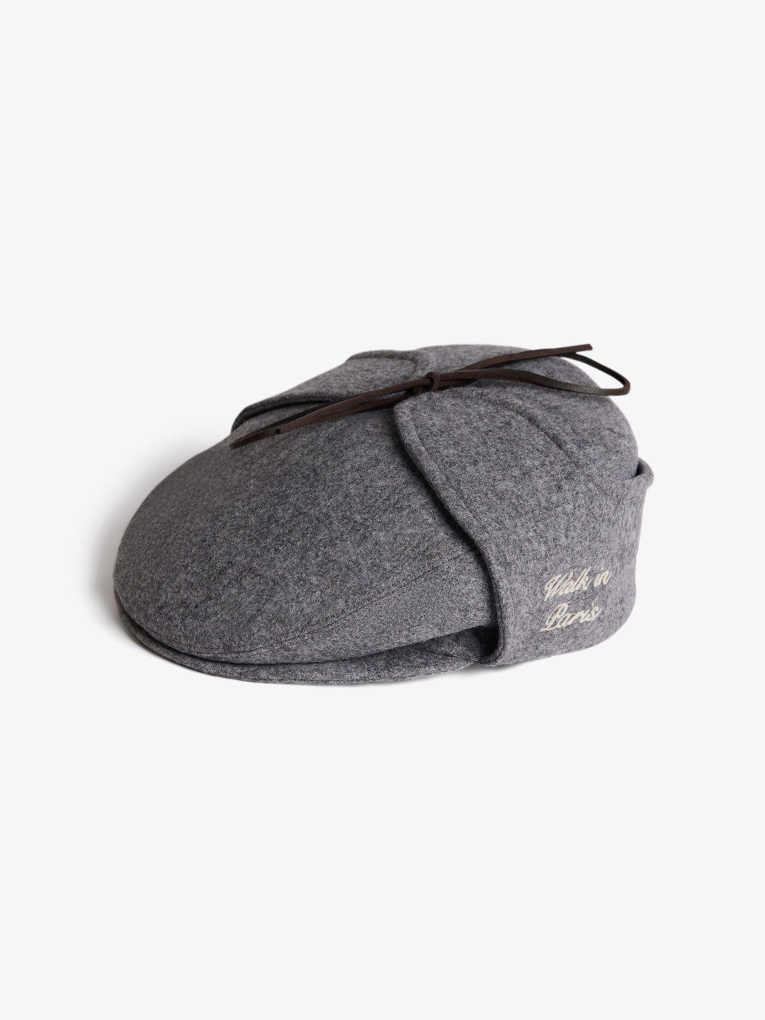 The grey Sherlock beret