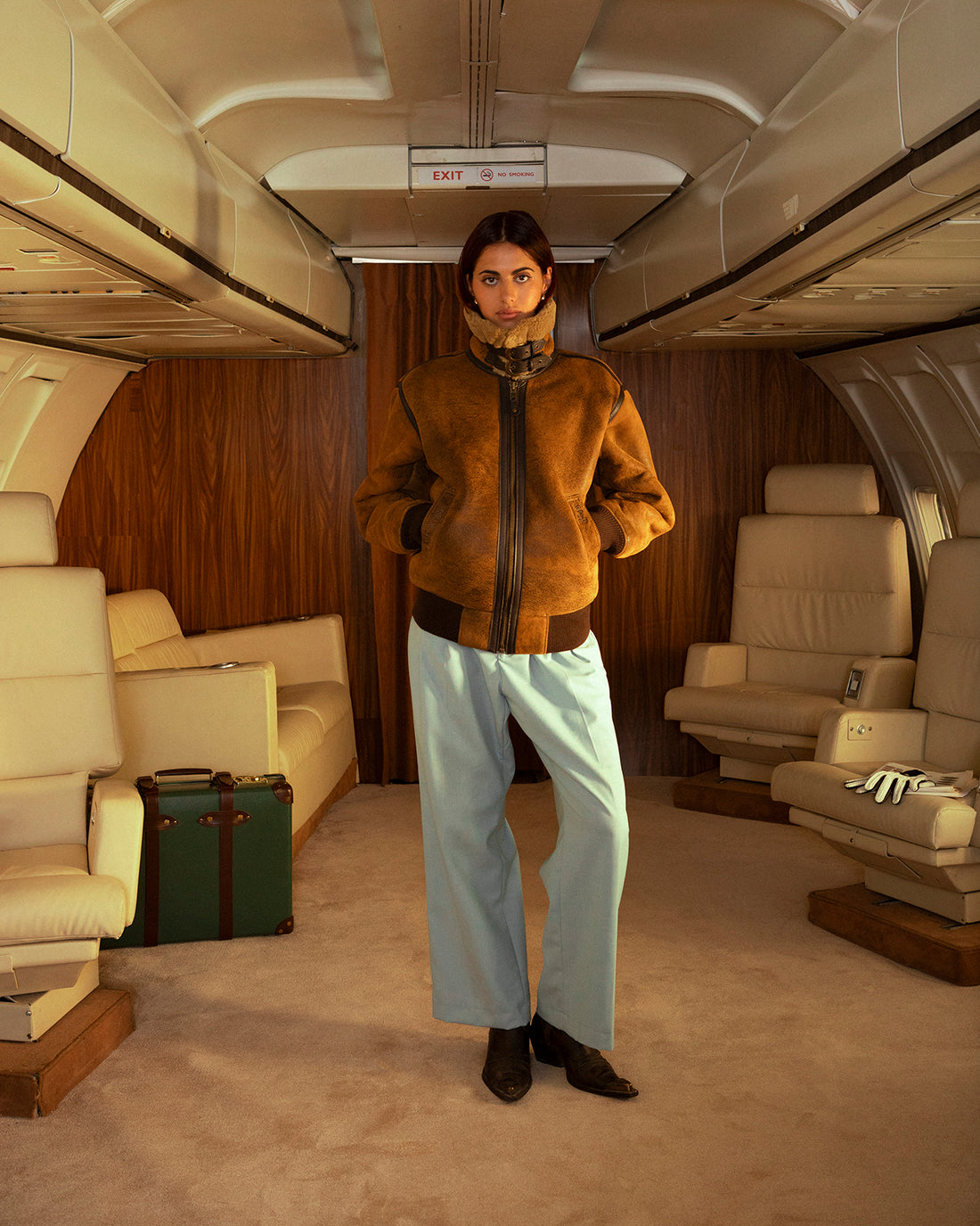 Walk in Paris x Schott NYC ® - The bomber jacket