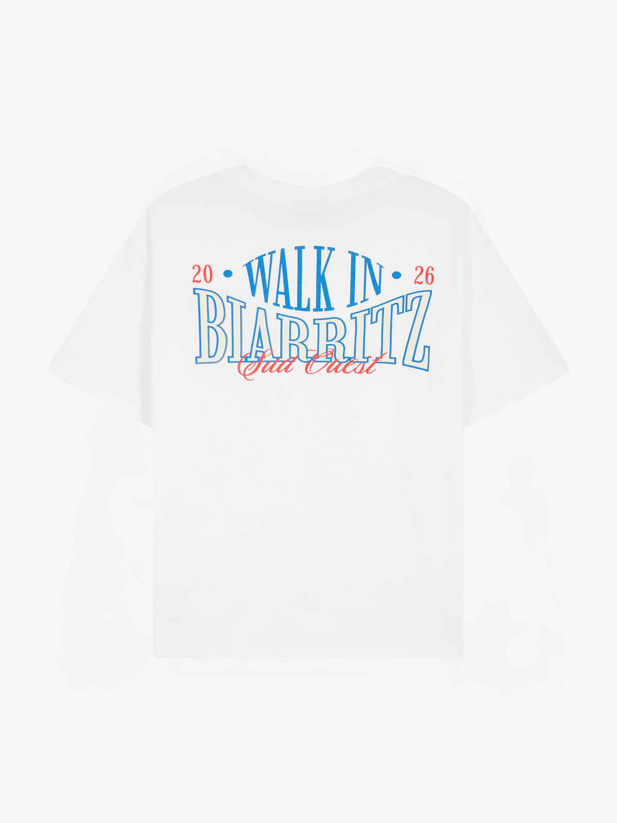 The white "Walk in Biarritz" t-shirt