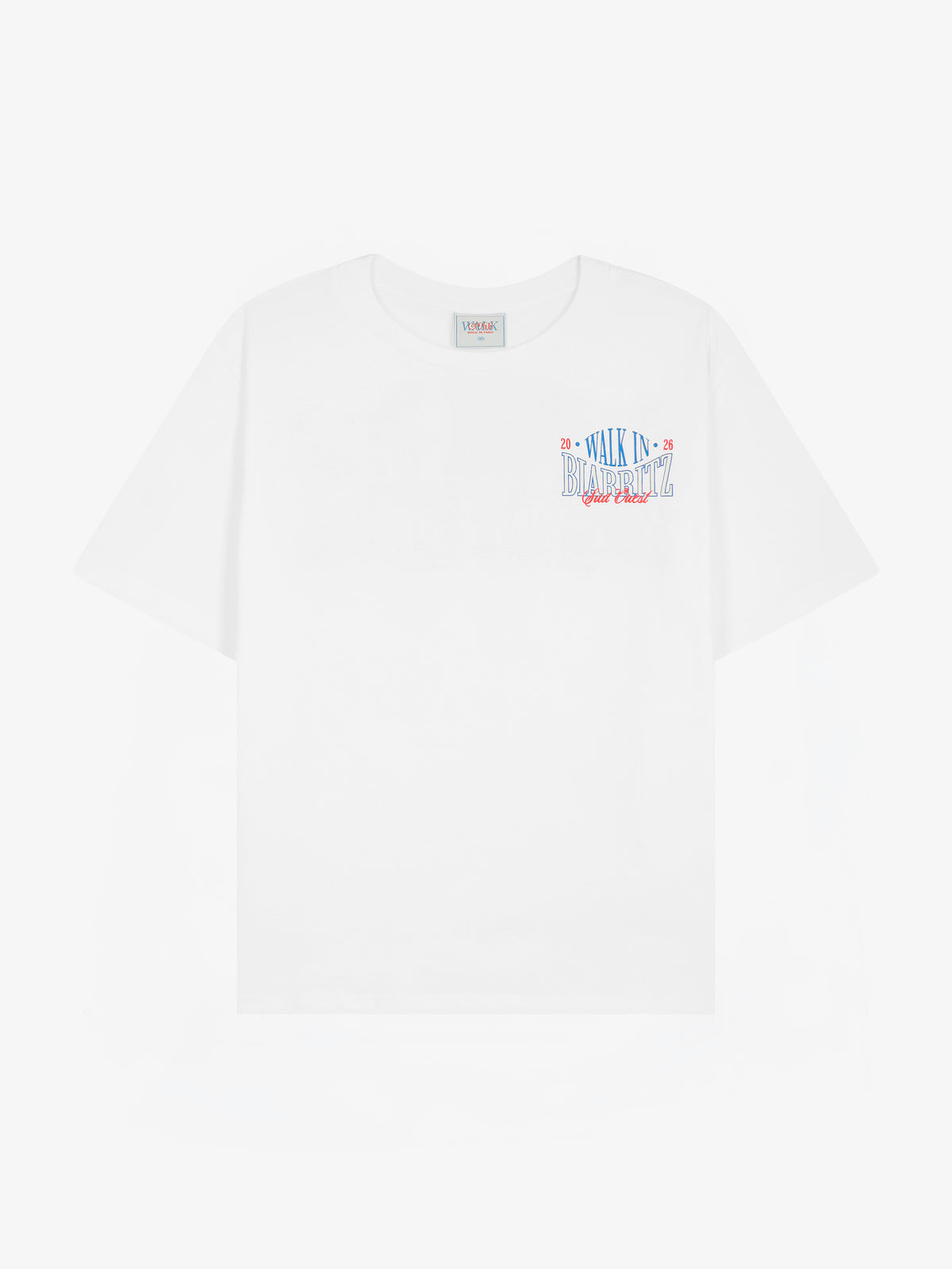 The white "Walk in Biarritz" t-shirt